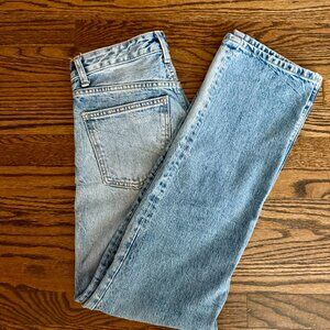 ** ZARA women's straight leg jeans **